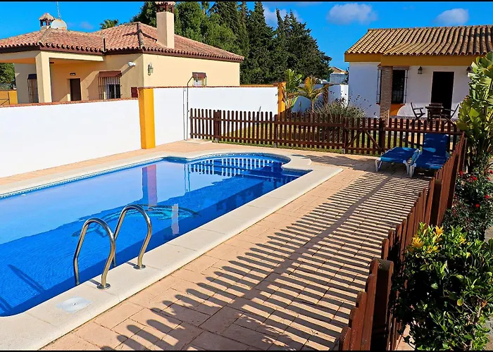 Con Piscina Privada Alpesi faház Conil de la Frontera